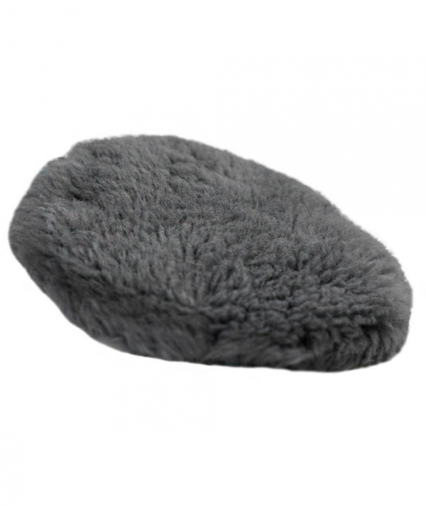 6" Gray Wool Cutting Pad